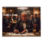 Präsident Donald J. Trump 12-Monats-Kalender Kalender (Titelbild)