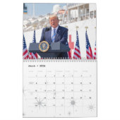 Präsident Donald J. Trump 2025 Kalender (Mär 2026)