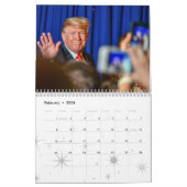 Präsident Donald J. Trump 2025 Kalender (Feb 2026)