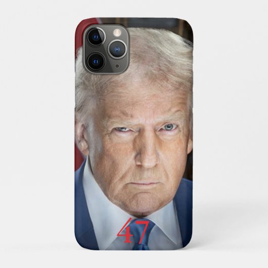 Präsident Donald J. Trump 47 Case-Mate iPhone Hülle (Rückseite)