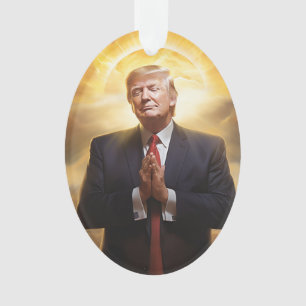 Präsident Donald J Trump - Akrylverzierung Ornament