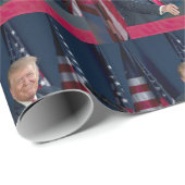Präsident Donald J. Trump Berushmore Rede Geschenkpapier (Rolleneckpunkt)