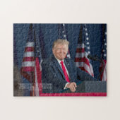 Präsident Donald J. Trump Berushmore Rede Puzzle (Horizontal)