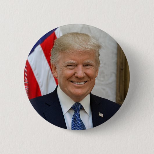 Präsident Donald J. Trump Button (Vorderseite)