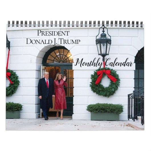Präsident Donald J Trump Foto 2025 Kalender (Titelbild)