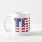 Präsident Donald J. Trump Kaffeetasse (Links)