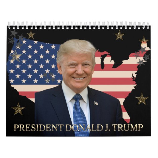 Präsident Donald J. Trump Kalender 2025 (Titelbild)