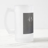 Präsident Donald J. Trump Mattglas Bierglas (Links)