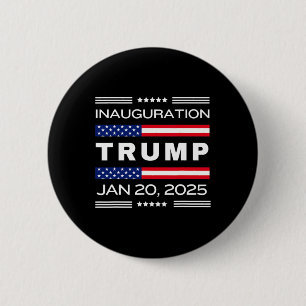 Präsident Donald J. Trump Tag der Amtseinführung 2 Button