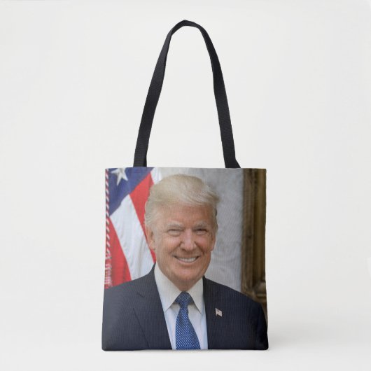 Präsident Donald J. Trump Tote Tasche (Vorderseite)