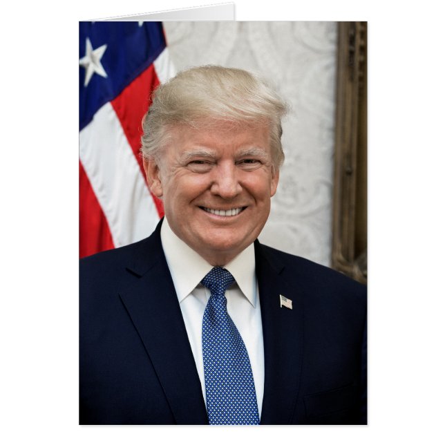 Präsident Donald Trump (Vorne)