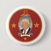Präsident Donald- Trump45. Button (Vorderseite)