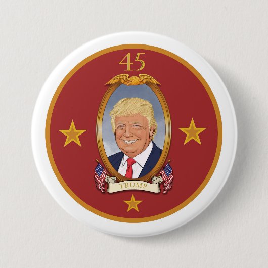 Präsident Donald- Trump45. Button (Vorderseite)