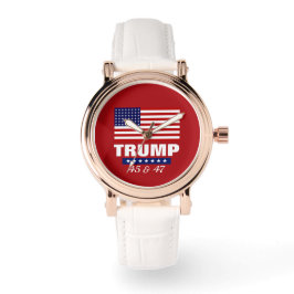 PRÄSIDENT DONALD TRUMP 45 & 47 WATCH ARMBANDUHR