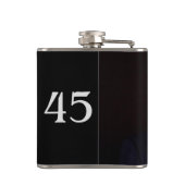 Präsident Donald Trump, 45. Präsident Flachmann (Rückseite)