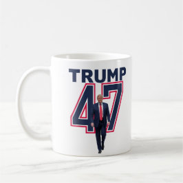 Präsident Donald Trump 47 Trump Gewinner 2024 Trum Kaffeetasse