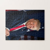 Präsident Donald Trump 4. Juli 2020 & Sig Puzzle (Horizontal)