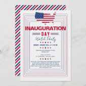 Präsident Donald Trump 60 Einweihung Party Einladung (Vorne/Hinten)