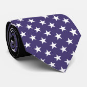 Präsident Donald Trump. Amerikanische Flagge. Krawatte (Gerollt)