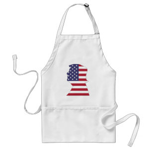 PRÄSIDENT DONALD TRUMP AMERIKANISCHER FLAG SCHÜRZE