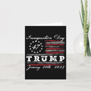 Präsident Donald Trump Amtseinführungsfeier 2025 U Karte