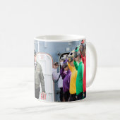 Präsident Donald Trump begrüßt Seeleute Kaffeetasse (VorderseiteRechts)