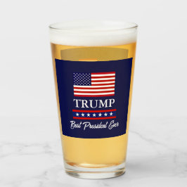 PRÄSIDENT DONALD TRUMP BEST PRÄSIDENT JE GLAS