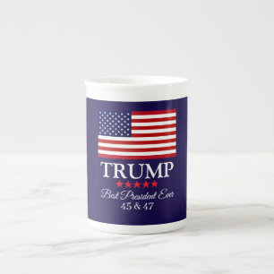 PRÄSIDENT DONALD TRUMP BESTER PRÄSIDENT ALLE ZEIT PORZELLANTASSE