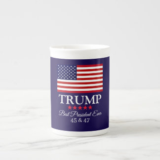 PRÄSIDENT DONALD TRUMP BESTER PRÄSIDENT ALLE ZEIT  PORZELLANTASSE