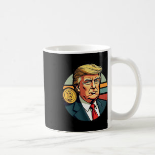 Präsident Donald Trump Bitcoin Dogecoin Crypto Ret Kaffeetasse
