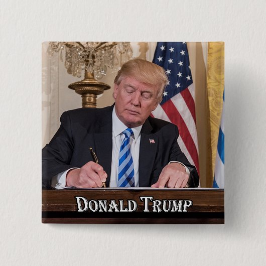 Präsident Donald Trump Button (Vorderseite)