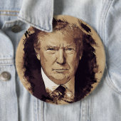 Präsident Donald Trump Button (Beispiel)