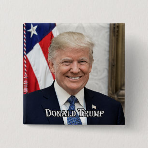 Präsident Donald Trump Button