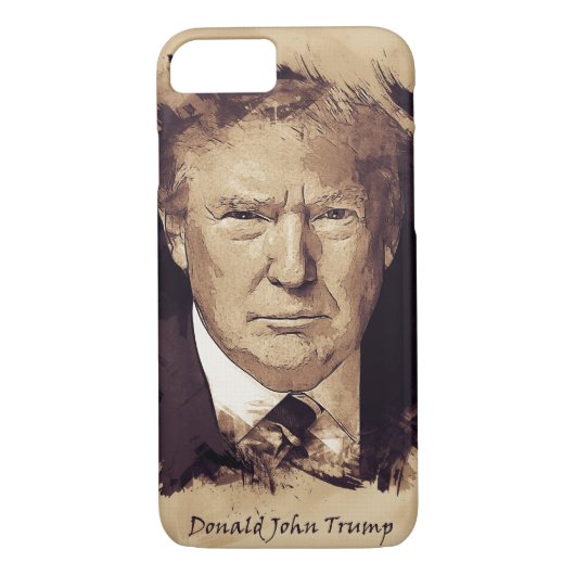 Präsident Donald Trump Case-Mate iPhone Hülle (Rückseite)