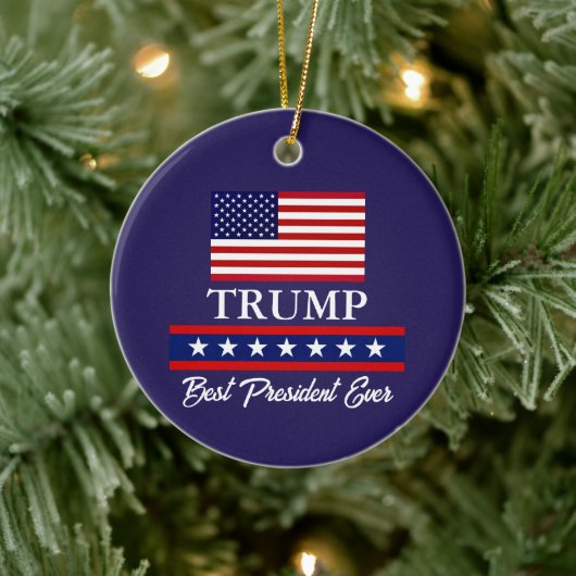 PRÄSIDENT DONALD TRUMP CHRISTMAS ORNAMENT (Baum)