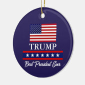 PRÄSIDENT DONALD TRUMP CHRISTMAS ORNAMENT (Links)