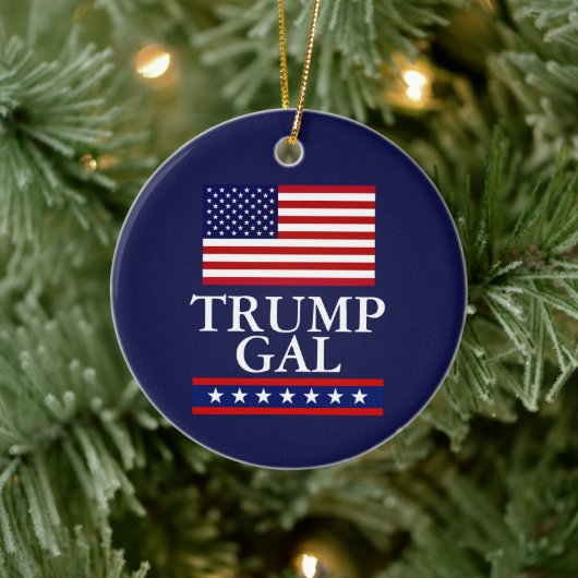 PRÄSIDENT DONALD TRUMP CHRISTMAS ORNAMENT (Baum)