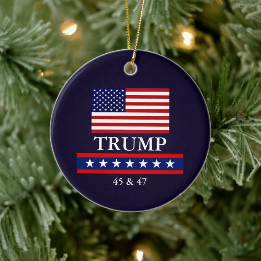 PRÄSIDENT DONALD TRUMP CHRISTMAS ORNAMENT (Baum)
