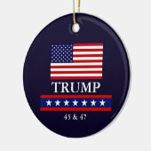 PRÄSIDENT DONALD TRUMP CHRISTMAS ORNAMENT (Links)