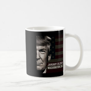 Präsident Donald Trump Einweihungsdatum 2025 Kaffeetasse