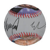 Präsident Donald Trump & Elon Musk Baseball (Rückseite)