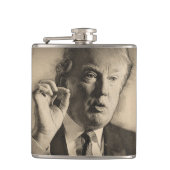 Präsident Donald Trump Flachmann (Vorderseite)