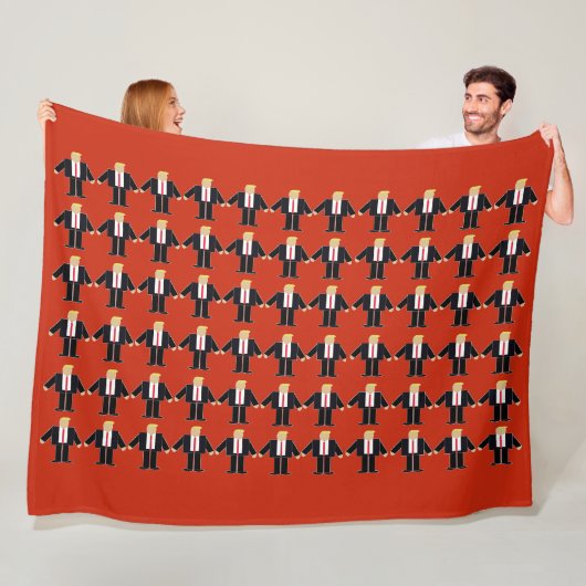 Präsident Donald Trump Fleecedecke (Beispiel)