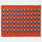 Präsident Donald Trump Fleecedecke (Vorderseite (Horizontal))