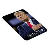 Präsident Donald Trump Flexible Foto Magnet (Rechte Seite)