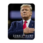 Präsident Donald Trump Flexible Foto Magnet (Vertikal)