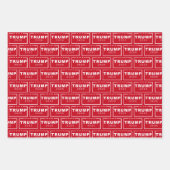 Präsident Donald Trump Geschenkpapier Set (Vorderseite 3)