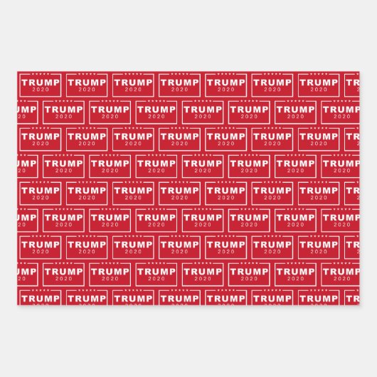 Präsident Donald Trump Geschenkpapier Set (Vorderseite 2)