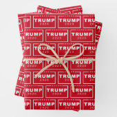 Präsident Donald Trump Geschenkpapier Set (Beispiel)