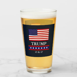 PRÄSIDENT DONALD TRUMP GLASS GLAS